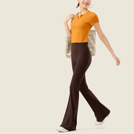 VFU new product yoga top women's spring thin quick-drying Pilates training fitness short-sleeved running sports T-shirt iris blue-TT45017A S recommended 43-48kg