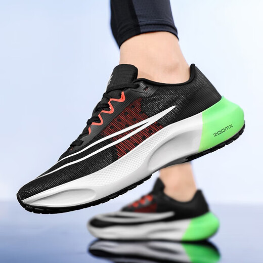 
CLENIKEEDAOER Men's shoes breathable mesh casual sports shoes men Putian boys running soft sole dunk 9907 purple 9901 black and green NIKE 35 NIKE