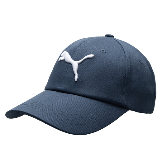 Puma (PUMA) Шляпа Мужчины и женщины Новая летняя спортивная шляпа Случайная пара бейсбольная шляпа Солнце Sun Hat Outdoor Big Head Baseball [Основная рекомендация] 026204-05/Midnight Blue Средний размер