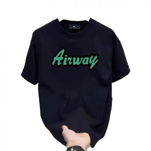 Chang Luzhus neuer Sommer kurzärmelig T-Shirt Herren trendige Herrenkleidung losen lässig bedruckt