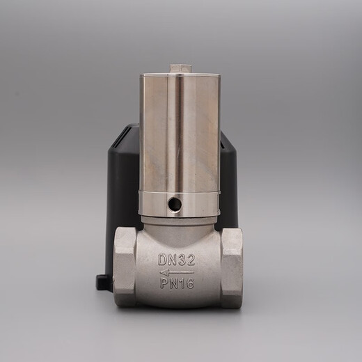 Q22HD stainless steel T-shaped angle seat valve pneumatic shut-off valve/vacuum shut-off valve compact vacuum valve DN15250 DN65 2.5 inch T-shaped normally closed