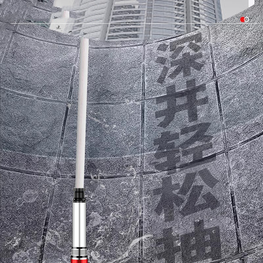 孚通直流深井泵1寸2寸高扬程24v48v60v72v通用电动车潜水泵电瓶抽水泵 1500W【4872v】15米线10米帆布管