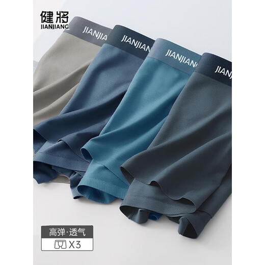2025 New Ice Silk Markless Boxer Pantaler pour garçons Boîtres à adolescents Boresurs Spring and Summer 8L695 Hongyun Nation L 100-120Jin [Jin est égal à 0,5 kg]