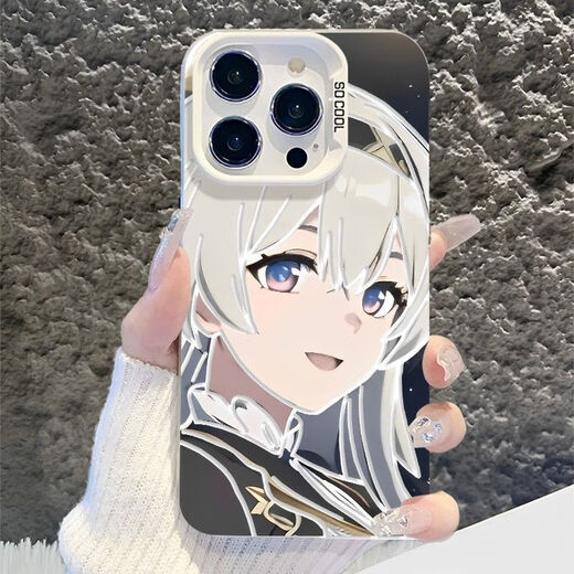 Maomanjian Genshin Impact Firefly applicable to iQOO13 mobile phone case iQOOZ9TURBO set 12/11/Neo9 women's 11s/10/8 Color silver shell-white-753 Genshin Impact Firefly 1 VIVOIQOOZ9/Y200GT