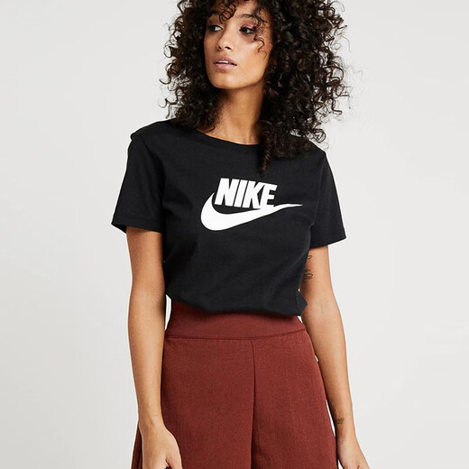 
Nike (NIKE) [summer lucky bag] [break code clearance] Women's summer short-sleeved T-shirt, sports, fitness and leisure, comfortable and transparent BV6169_010 L
