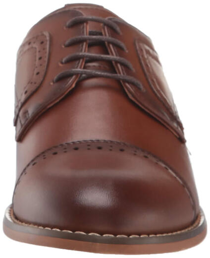 Stacy AdamsSTACY ADAMS Unisex Kids Dickinson Cape Oxford, Cognac, 1 Kid Cognac 1 Kid