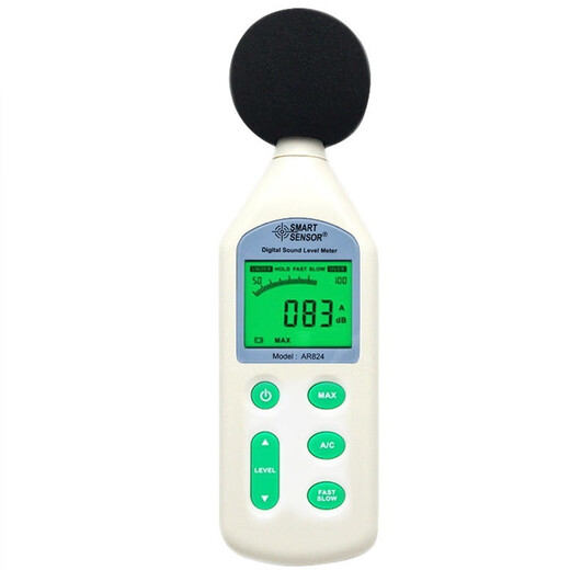 【可开发票】噪音计AR814/844/854/AS804/824数字式声级计音量计分贝仪表 AR854+充电套装