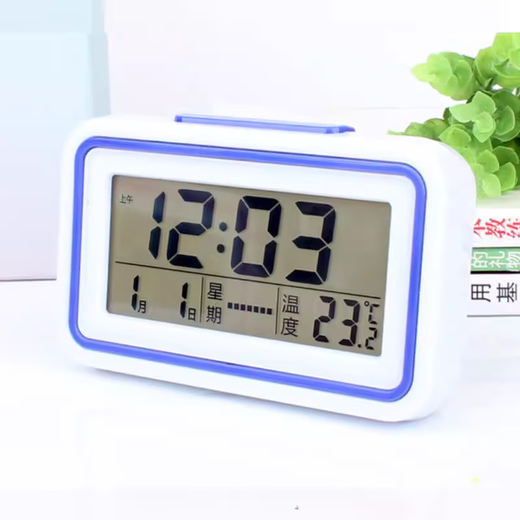 Kadio CADIO 9905 Anteciente de edad avanzada Alto volumen Electrónico Reloj Ciegista Reloj Lengguang Tabla de voz Hora 9905 Blue de cielo poco profundo