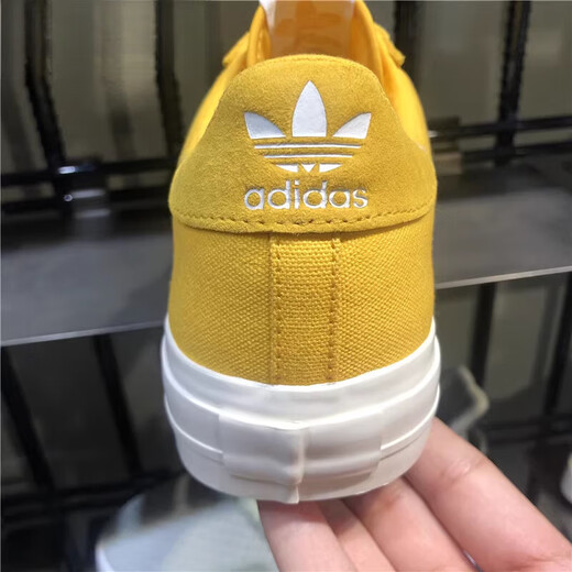 阿迪达斯 （adidas）三叶草情侣运动休闲帆布板鞋 EF3520 EF3523 EF3524 EF3525 EF3523 36