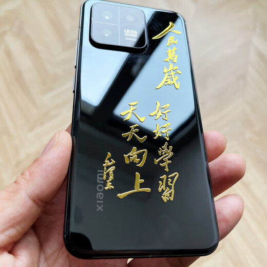 贾恩斯人民万岁金属贴纸毛主席毛泽东语录文字励志为人民服务日报金句烫金伟人红色汽车手机电脑壳后背贴 为人民服务贴纸套餐 9款各一张