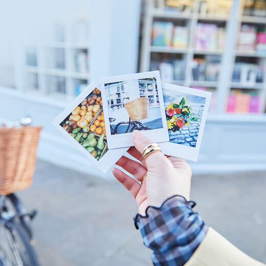 INSTAX Fuji instax Polaroid Square Photo Paper White Border Single Pack 10 sheets (Applicable to SQUARE series mobile phone mobile phone photo printer SP-3)