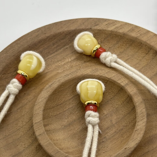 Fat Donglai's same style beeswax tee, natural Russian material, beeswax old style tee, star and moon, Bodhi Buddha head, accessories tee, 12mm