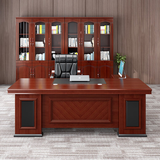 Executive desk desk boss desk president manager desk office table simple modern high-end office furniture combination 1.6m desk single table