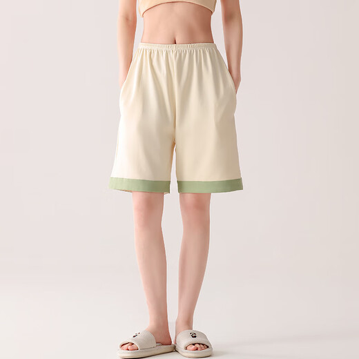 
Cat man pajama pants for women pure cotton five-quarter pants summer shorts loose plus size home pants can be worn with thin solid color home pants 6231 L [recommended 100-120 Jin [Jin equals 0.5 kg]]