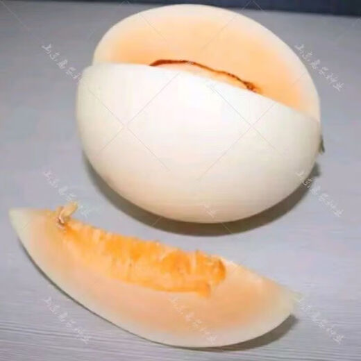 White sand honey melon seeds rock sugar melon seeds cantaloupe seeds spring, summer, autumn and winter balcony potted vegetables A white sand honey melon seeds 3 packs