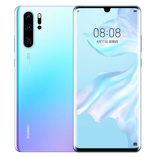 Huawei (HUAWEI) P30Pro Smartphone Full Network Kirin 980 Curved Screen Photo Game Student 6.47-inch Full Screen Backup [P30Pro] Sky Land 8+512GB Full Network 5G