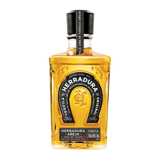 酒庄直通【原瓶进口】马蹄铁（Herradura）墨西哥特基拉龙舌兰酒洋酒 马蹄铁陈年龙舌兰 700mL