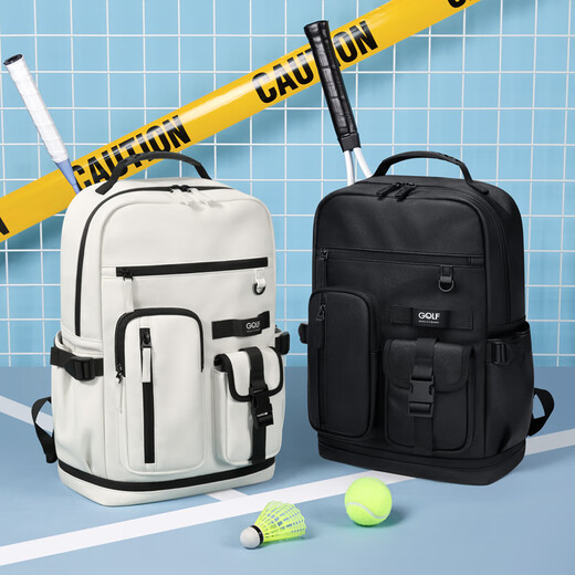 Golf (Golf) Rucksack für Männer Badminton Bag Tennis Rucksack für Frauen unabhängiger Schuhlager Computer Schoolbag Travel Sports Backpack