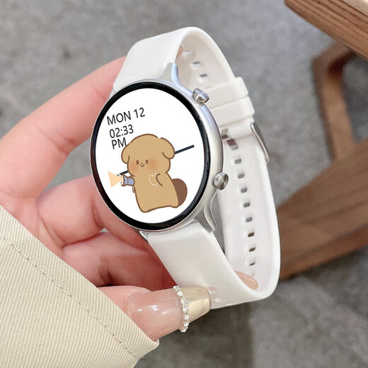小米机通用Watch S4智能运动手表女接打电话监测血压心率健康手环 主图款粉玫金【蓝牙通话+运动计步+天气+diy壁纸