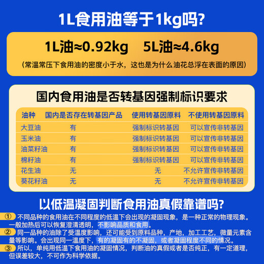 Duoli [Same Model in Zhang Ruoyun] Sunflower Seed Oil 4L Edible Oil Physical Pressing Zero Trans Fatty Acids