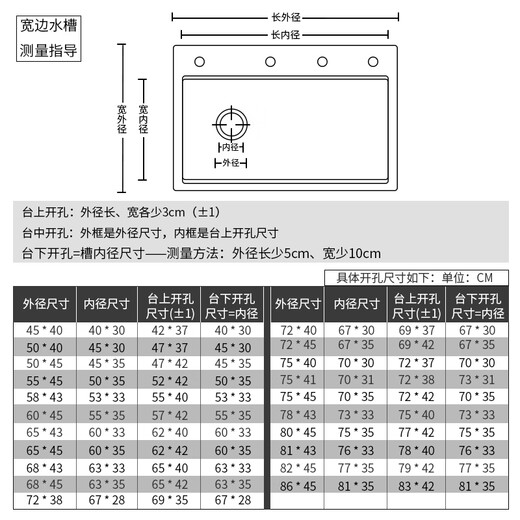 松派厨房水槽左侧排水大单槽304不锈钢洗菜盆一体盆洗碗槽水池盆 右排+防臭下水+洗杯器+抽拉+净水 680*430mm【SUS304支持药水检测