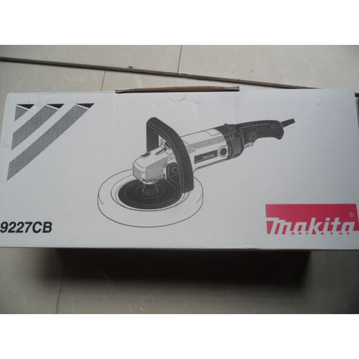 XMSJ日本Makita牧田抛光机9227CB/9237CB盘式抛光枪羊毛轮盘电动工具 新款9237CB标配