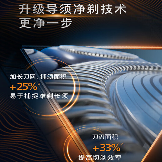 Philips (PHILIPS) electric shaver, body washable, rechargeable, portable men's razor, imported blades, whirlwind series, birthday gift, Valentine's Day gift for boyfriend, elders, S1886 set, standard + nose hair trimmer + storage bag