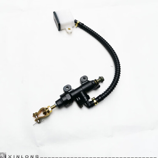 摩托机车大力神宝雕小忍者V6永源枭风R12350后脚碟刹车泵卡钳总成 后刹泵总成--E