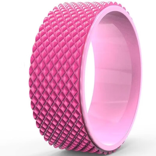 Open back yoga wheel for beginners, fitness auxiliary back bending artifact roller ring, home Pilates circle yoga equipment, open back yoga wheel - soothing massage model - blue