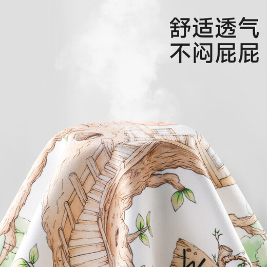 童葵（tongkui）隔尿垫婴儿防水可水洗大尺寸新生儿姨妈垫成人经期婴儿床尿布台垫 【马戏团】A类婴儿面料 50x70cm