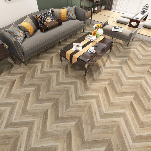 Wen Yijia Fish Bone Parquet en bois Planchers ménagers Style Herringbone SMARING SERVANTS DES VOCTIONS DE VOSSION