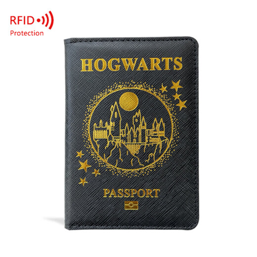 Only seven spot cross-patter bag PU leather passport protective bag travel card bag card cover multi-function card position RFID ORM