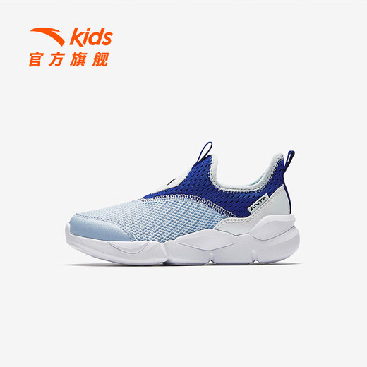 
Anta children's sneakers for men and women's children's shoes for 2025 summer new product mesh breathable large mesh sweat-relieving running shoes [men's style] dust blue/sky blue/white 9906-1 30