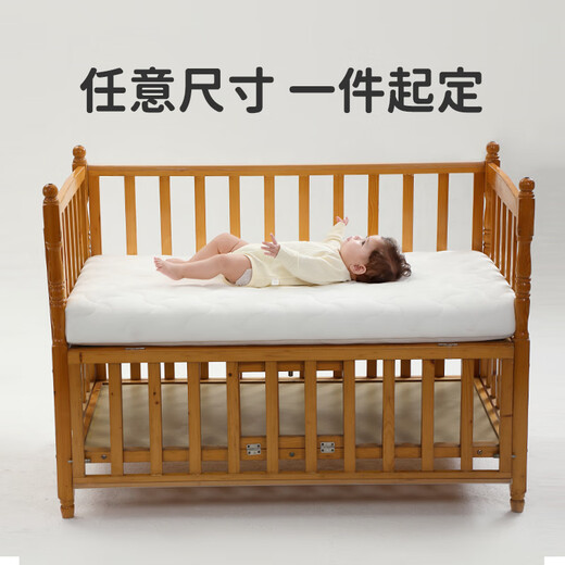 DaleBack baby spliced bed mattress air fiber mattress baby kindergarten special washable zero formaldehyde hard mattress can be customized 6 cm thick | air fiber baby mattress 191*65cm