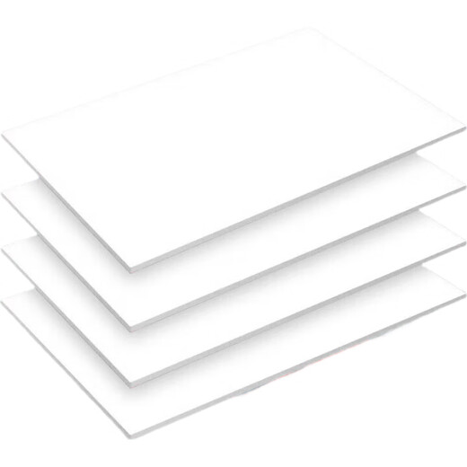 Yuanmian Chevron board PVC foam board high-density construction sand table model material advertising board plastic board 20*30cm thick 2mm 5 pieces