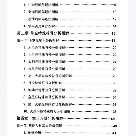 
Traditional Chinese Studies Culture Lu Fan <Practical Analysis and Illustration of Palm Patterns> 3 books, 844 pages, 16 opens
