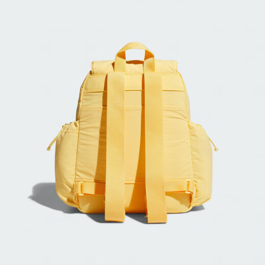 阿迪达斯 （adidas）双肩包背包女大学生书包黄色JJ2089JJ2090JJ2091官方正品 汉玉白 KC1391 小号 (S码)，，正品