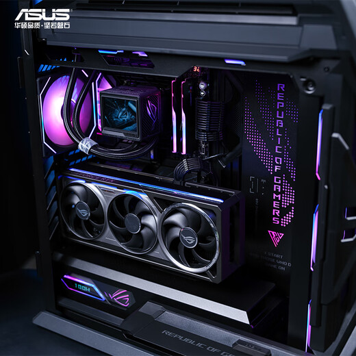 ASUS 24-issue interest-free 5080 i9 14900K Night God graphics card ROG Family Bucket Genesis God complete machine game desktop e-sports live AI computer host DIY assembly machine complete machine i9 14900KF+RTX5080 | Five