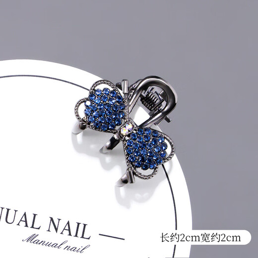 BARY REEF Small Head Clip Women's 2025 New High-end Small Hair Clip Compact and Exquisite Hair Clip Forehead Bangs Clip Headwear Main Picture Three-piece Set