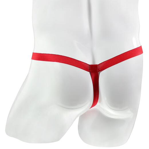 Qingmao Christmas cartoon deer spoof men's single thong extended j-set gay party performance sexy underwear deer underwear one size