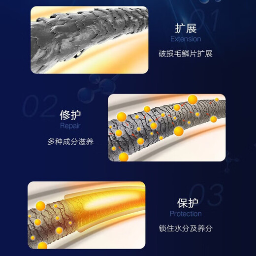 德国进口护发素蚕丝角蛋白头发护理干枯修复发膜焗油膏免蒸发膜 滋养柔顺发膜1000ml