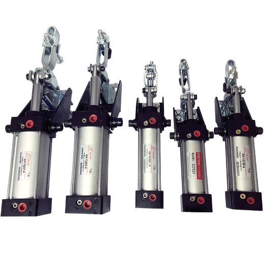 趣物兜定制气动式快速夹具夹紧器GH12130A工装气缸动工具夹HSCS101A 122 GH-12130-A 气动夹钳