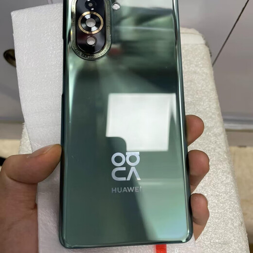 Huawei (HUAWEI) brand original, suitable for nova10 original glass back cover, nova10pro, Huawei nova10 bright black original glass back cover