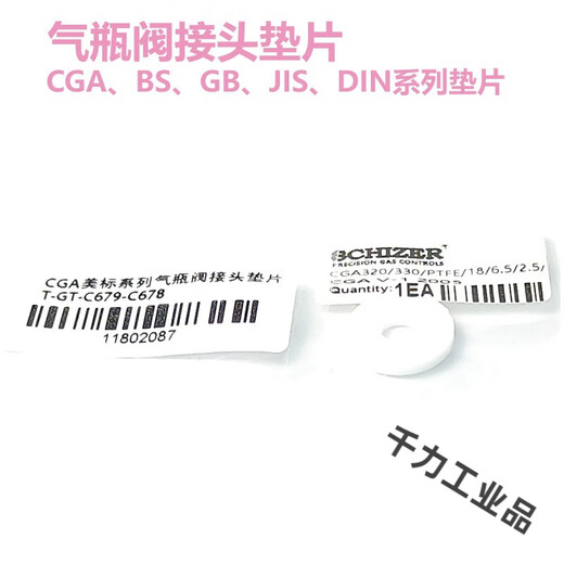 CGA170 180 320 330 580 660 670 678 679 JISW22 PTFE CGA170垫片PTFE材质