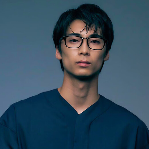 FOUR NINES999.9眼镜框日本手工新款时尚复古方形板材M-152舒适近视眼镜架男 9901-黑金色