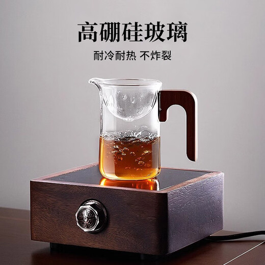 Tea edge Xiaoqinggan special teapot glass home office tea water separation filter tea leakage integrated teapot tea set