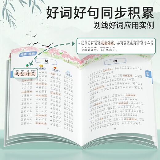 
[Time Optics] Good words and sentences written into the composition + 721 rules teach you to write 2 volumes of golden sentences for writing essays. Primary school students write scenery, people, and things, and the beginning and ending. Accumulate writing skills and notes.