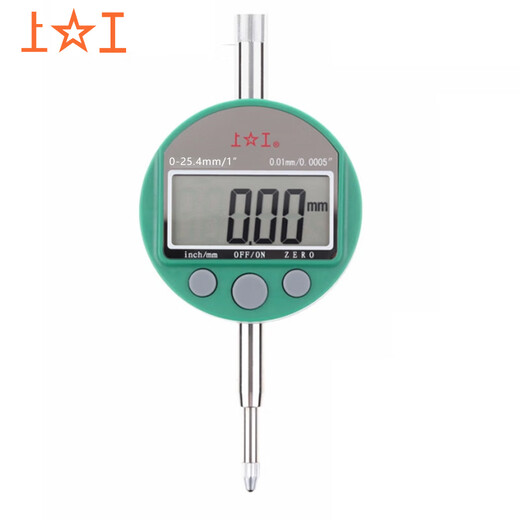 Shanggong electronic digital display dial indicator 0-25.4mm mechanical dial indicator pointer indicator SXB-2 can be customized