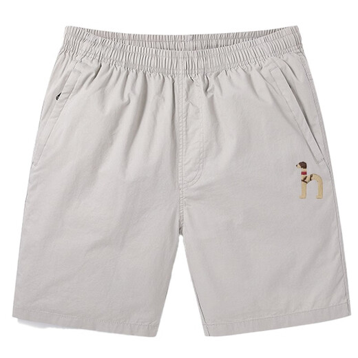 Mingzhiyu Paul 丨 1-fach 丨 Fünf-Punkte-Gelegenheits-Shorts Mode pure Baumwolle gerade Reißverschluss Lose Beachhose 9224 Khaki One Size L Empfohlen 100-120jin [Jin entspricht 0,5 kg]