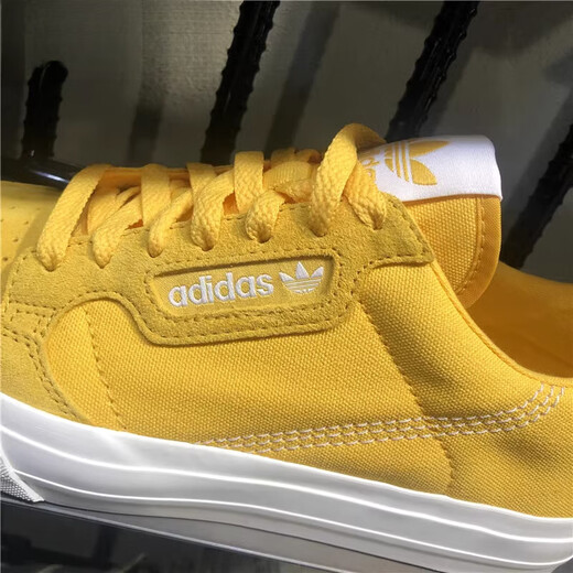 阿迪达斯 （adidas）三叶草情侣运动休闲帆布板鞋 EF3520 EF3523 EF3524 EF3525 EF3523 36